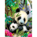 RAVENSBURGER Puzzle Nádherná panda 300 dílků 2954