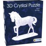 HCM KINZEL 3D Crystal puzzle Kůň 100 dílků 3331