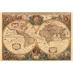 Puzzle Historická mapa r.1630, 5000 dílků 3453