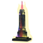 Svítící 3D puzzle Noční edice Empire State Building 216 dílků 6125