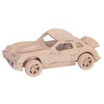 WOODEN TOY , WCK 3D puzzle Porsche 6591