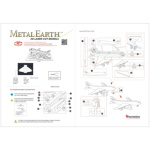 METAL EARTH 3D puzzle Dopravní letadlo Boeing 747 8089