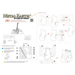 METAL EARTH 3D puzzle Basová kytara 9648