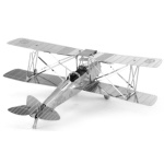 METAL EARTH 3D puzzle Letoun de Havilland Tiger Moth 9800