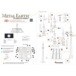 METAL EARTH 3D puzzle CN Tower 9818