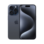 Apple iPhone 15 Pro/128GB/Blue Titan, MTV03SX/A