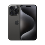 Apple iPhone 15 Pro/1TB/Black Titan, MTVC3SX/A