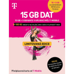 T-mobile Předplacená karta 15GB, 700658