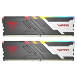 Patriot Viper Venom/DDR5/32GB/5600MHz/CL36/2x16GB/RGB/Black/Silv, PVVR532G560C36K