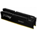 Kingston FURY Beast/DDR5/16GB/6000MHz/CL40/2x8GB/Black, KF560C40BBK2-16