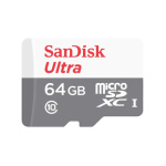 SanDisk Ultra/micro SDXC/64GB/UHS-I U1 / Class 10/+ Adaptér, SDSQUNR-064G-GN3MA