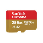 SanDisk Extreme/micro SDXC/256GB/UHS-I U3 / Class 10/+ Adaptér, SDSQXAV-256G-GN6MA