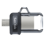 SanDisk Ultra Dual Drive M3/256GB/USB 3.0/Micro USB + USB-A, SDDD3-256G-G46
