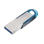 SanDisk Ultra Flair/128GB/USB 3.0/USB-A/Modrá, SDCZ73-128G-G46B