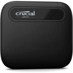 Crucial X6/500GB/SSD/Externí/2.5"/Černá/3R, CT500X6SSD9