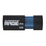 Patriot RAGE LITE/32GB/USB 3.2/USB-A/Černá, PEF32GRLB32U