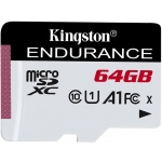 Kingston Endurance/micro SDXC/64GB/UHS-I U1 / Class 10, SDCE/64GB