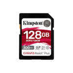 Kingston Canvas React Plus/SDHC/128GB/UHS-II U3 / Class 10, SDR2/128GB