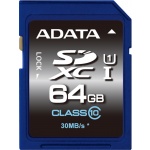 ADATA/SDXC/64GB/UHS-I U1 / Class 10, ASDX64GUICL10-R