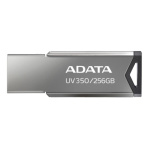 ADATA UV350/256GB/USB 3.2/USB-A/Stříbrná, AUV350-256G-RBK