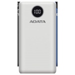 ADATA P20000QCD Power Bank 20000mAh bílá, AP20000QCD-DGT-CWH