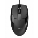 Crono CM645/Kancelářská/Optická/1 000 DPI/Drátová USB/Černá, MS-137OU