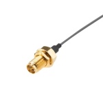 AKASA I-PEX MHF4L na RP-SMA F Pigtail Cable 22 cm - 2 ks, A-ATC01-220GR