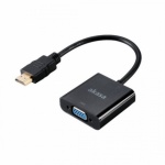 AKASA - HDMI na VGA převodník, AK-CBHD15-20BK