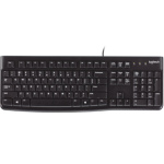 Logitech K120/Drátová USB/RU layout/Černá, 920-002522