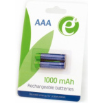 GEMBIRD NiMH nabíjecí baterie AAA 1000mAh 2ks, EG-BA-AAA10-01
