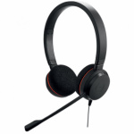 Jabra Evolve 20SE/Stereo/USB-C/Drát/MS/Černá, 4999-823-389