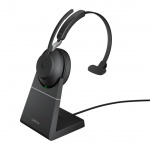 Jabra Evolve2 65/Mono/BT/Bezdrát/MS/Stand/Černá, 26599-899-989