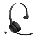 Jabra Evolve2 55/Mono/ANC/USB-C/BT-USB/Bezdrát/Černá, 25599-889-899