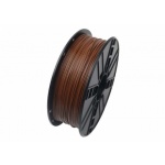 GEMBIRD Struna pro 3D tisk, PLA, 1,75mm, 1kg,brown, 3DP-PLA1.75-01-BR