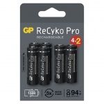 GP BATERIE GP nabíjecí baterie ReCyko Pro AA (HR6) 4+2PP, 1033226200