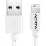 ADATA Lightning kabel MFi 1m bílý, AMFIPL-1M-CWH