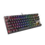 Genesis herní mechanická klávesnice THOR 303/TKL/RGB/Outemu Red/Drátová USB/CZ-SK layout/Černá, NKG-1883