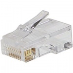 PremiumCord Konektor RJ45 8pinů - na drát, balení 100ks, srj45d-100