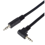 PremiumCord Kabel Jack 3.5mm 90° M/M 1,5m, kjackmm015-90