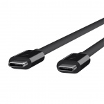 BELKIN CABLE,THUNDERBOLT 3 USB-C, 0,8m, 5A, 100W, černý, F2CD084bt0.8MBK