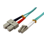 Optický patch cord Duplex LC-SC 50/125 1m MM OM4, 0950