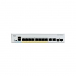 CISCO Catalyst C1000-8FP-2G-L, 8x 10/100/1000 Ethernet PoE+ ports and 120W PoE budget, 2x 1G SFP and RJ-45, C1000-8FP-2G-L