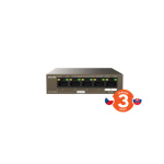 Tenda TEG1105PD PoE PD Gigabit switch, 1x PoE IN, 4x PoE OUT 802.3af, 5x 1 Gb/s, max. 30W, fanless, 75011868