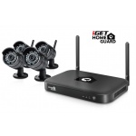iGET HGNVK88304 - CCTV bezdrátový WiFi set FullHD 1080p, 8CH NVR + 4x IP kamera 1080p, i RJ45, HGNVK88304