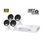 iGET HGDVK83304 - Kamerový 3K set, 8CH DVR + 4x kamera 3K, zvuk, LED, SMART W/M/Andr/iOS, 75020560