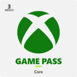 MICROSOFT ESD XBOX - Game Pass Core - předplatné na 3 měsíce (EuroZone), 3D5-00029