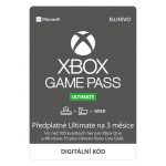 MICROSOFT ESD XBOX - Game Pass Ultimate - předplatné na 3 měsíce (EuroZone), QHX-00006