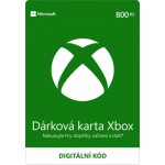 MICROSOFT ESD XBOX - Dárková karta Xbox 800 Kč, K4W-01598