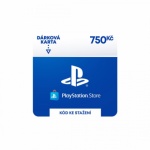 SONY ESD ESD CZ - PlayStation Store el. peněženka - 750 Kč, SCEE-CZ-00075000