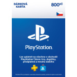 SONY ESD ESD CZ - PlayStation Store el. peněženka - 800 Kč, SCEE-CZ-00080000